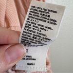 Free People  Pink Puff Shoulder Long Sleeve Sweater Womens S Boho Casual Photo 6