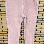 Loft ‎ Pale Pink Corduroy Pants Size 10/30 Photo 0
