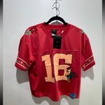 Disney  Moana Hei Hei Women's Cropped Football Jersey Photo 1