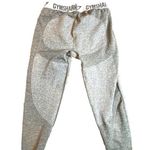 Gym Shark Leggings Womens Olive Green Low Rise SZ M Workout Gym Performance Photo 0