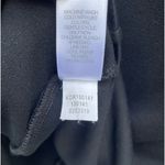 J.Jill  Ponte Knit Dress Black Size Medium Work Office Modest Long Sleeve EUC Photo 6