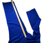 Calvin Klein  Blue Linen Blend Pants Size 14 Coastal Office Trousers Minimalist Photo 12