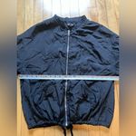ZARA TRF Satin Black Bomber Jacket Photo 7