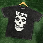 The Misfits The Crimson Ghost Punk Rock Band Mineral Wash T-Shirt Size Large Photo 2