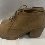 Rocket Dog Sam Coast Fabric Ankle Bootie Womens Size 10W Tan Casual Versatile Photo 4