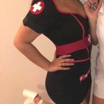 Amazon Black Sexy Nurse Costume  Photo 0