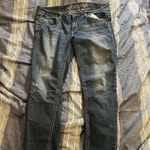 Wax Jean 1X Wax Jeans embroidered light wash tapered skinny jeans Photo 0