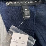 White House | Black Market  Dolman Sleeve Lace Up Blouson Dress Size Medium M NWT Photo 4