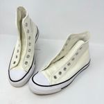 Converse Chuck Taylor All Star Leather High Top Sneaker Cream Size 6.5 Photo 0