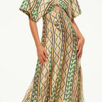 MISA Los Angeles NEW NWT Irena Dress in Limoncello Geo Mix size Small Photo 0