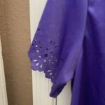 Blair FINAL MARKDOWN Ladies  violet top large Photo 1