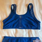 Ymi NWT  SWIM - SIZE M - Blue Sport Bra style two piece bikini Photo 5