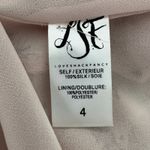 Love Shack Fancy Lily Skirt Size 4 Persian Pink Floral Ruffle Trim 100% Silk Boho Photo 9