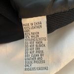 Peter Nygard Nygard Collection Black Leather Jacket sz L Photo 5