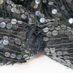 Vintage 80s Black Sequin Pants Photo 6