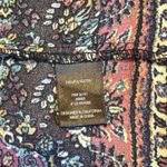 Bebop Dress Tunic Mini Retro 70s Boho Hippie XL Multicolor 3/4 Sleeve Tie # Photo 6