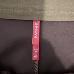 Spanx Faux Suede Flare Pants in Rich Caramel Seamed Pull On 20323R Size Large Photo 5