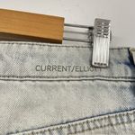 Current/Elliott Current Elliott Light Wash Cut Off Denim Jean Skirt Womens 29 Mini Blue Casual Photo 4