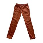 prAna  Rust Skinny Mid-Rise Janessa Pants Cotton Skinny Jeans SZ 4/ 27 #1292 Photo 1