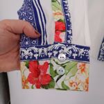 Orvis  Patchwork Floral Paisley Button Shirt Womens Western Boho Long Sleeve 16 Photo 2