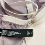 Torrid Mesh Floral Longline Unlined Underwire Bralette Bra Size 2 2X White Gray Photo 5