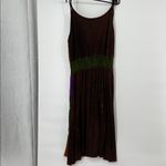 Rising International Boho Dress Embroidered Applique Tie Photo 5