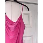 ALLSAINTS 21 Saints Shoulder Bodysuit Draped Cowl Neck Sleeveless Pink XL Photo 5