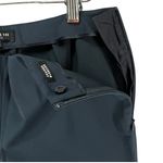 Lafayette 148 Pants Women 4 Cropped Bleecker Slim Stretch Career Office Workwear Blue Photo 2