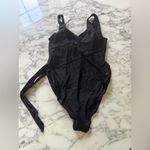 Quince NWT Italian Wrap Swimsuit Black Sz S Sold Out Online Photo 9