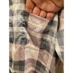 Victoria's Secret  Long Sleeve Plaid Top & Pajama Pants Pink Set Women's Size L Photo 7