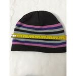 Target Multicolor Striped Beanie Hat O/S Winter Boho Casual Classic Normcore Streetwear Photo 4