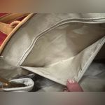 Talbots Vintage Leather Dome Woven Crossbody Bag Photo 5