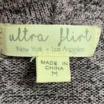 Ultra Flirt Lightweight medium Pullover cowl neck by .size kangaroo pocket FLAWED Photo 4