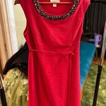 Motherhood Women's Red Maternity Dress Size M Photo 0