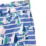 Vineyard Vines Tencel Foley Short Marlin Blue Harbor Sailing Scene Size 00 | XXS Photo 3