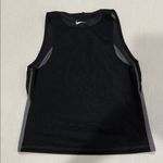 Nike Pro Black and Gray Athletic Tank Photo 1