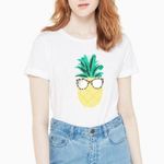 Kate Spade pineapple shades tee size medium Photo 0