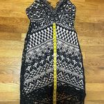 ASTR  Women’s Small Black Nude Lace Low Back Backless  Dress Cocktail Party Dress Photo 3