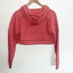 AYBL  Women’s Ultra Crop Pink Full Zip Jacket With Hood Photo 7