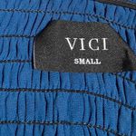 VICI  blue floral patchwork dress Photo 1