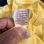 Lauren Conrad Yellow Body Suit. On or Off Shoulder, Thong. Size Medium Photo 6