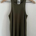 Free People We the Free High Neck Muscle Ribbed Tank XS Photo 0