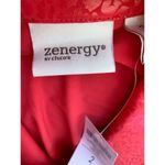 Chico's NEW Zenergy sz 2 Full Zip Jacket Lightweight+ Matching Capris Sport Coral Photo 5