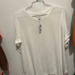 Crown & Ivy NWT longue top size 3x white Photo 5