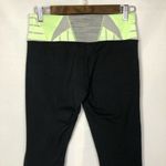 Lululemon  Wunder Under Crop in Black & Quilt Spring 6 Photo 55