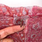 Misa Los Angeles Lillian Floral Print Ruffle Mini Dress Washed Rose Lilac Large Photo 6