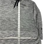 Calvin Klein  Women’s Sweatshirt Top Cowl Neck Heather Gray Sweatshirt Hi-Lo XL Photo 7