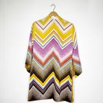 Chico's Chico’s 1 Kimono Striped Cardigan Reversible Size 8 / 10 Photo 1