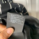 Balenciaga Striped black avant garde quiet luxury shift Dress minimalist size 42 Photo 6