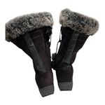 Sporto  Meagan Women's Brown Suede Leather Wedge Winter Boots Size 7W Photo 2